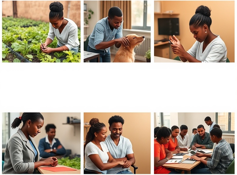 Students in training