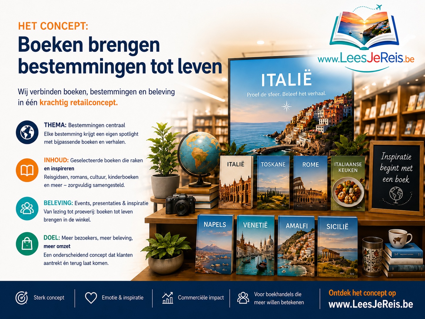 Travel preparation and destination inspiration with curated books and travel experiences