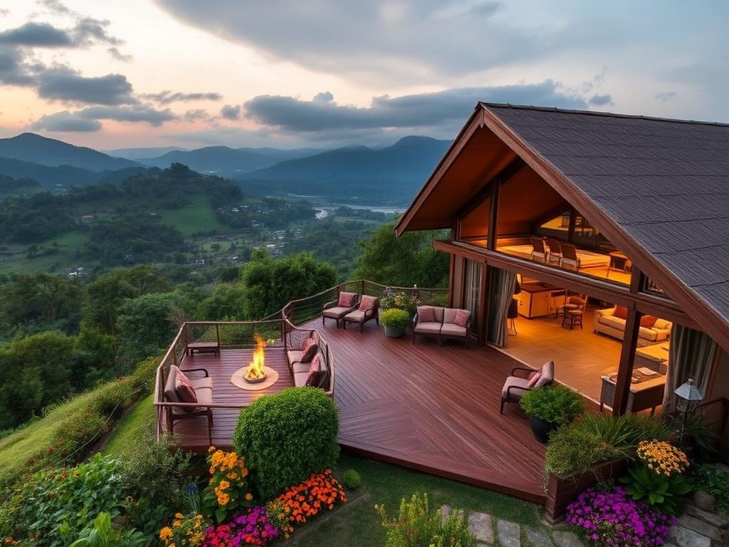 An exquisite luxury lodge nestled in the heart of Rwanda's