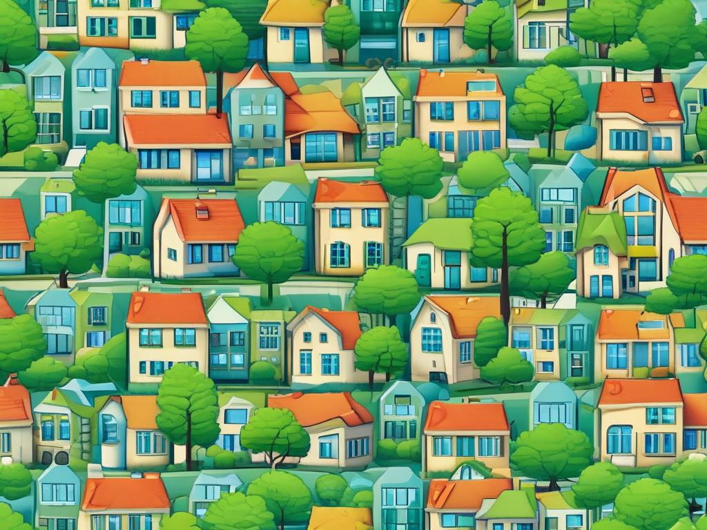 A vibrant green community engagement icon, minimalistic style, high resolution,