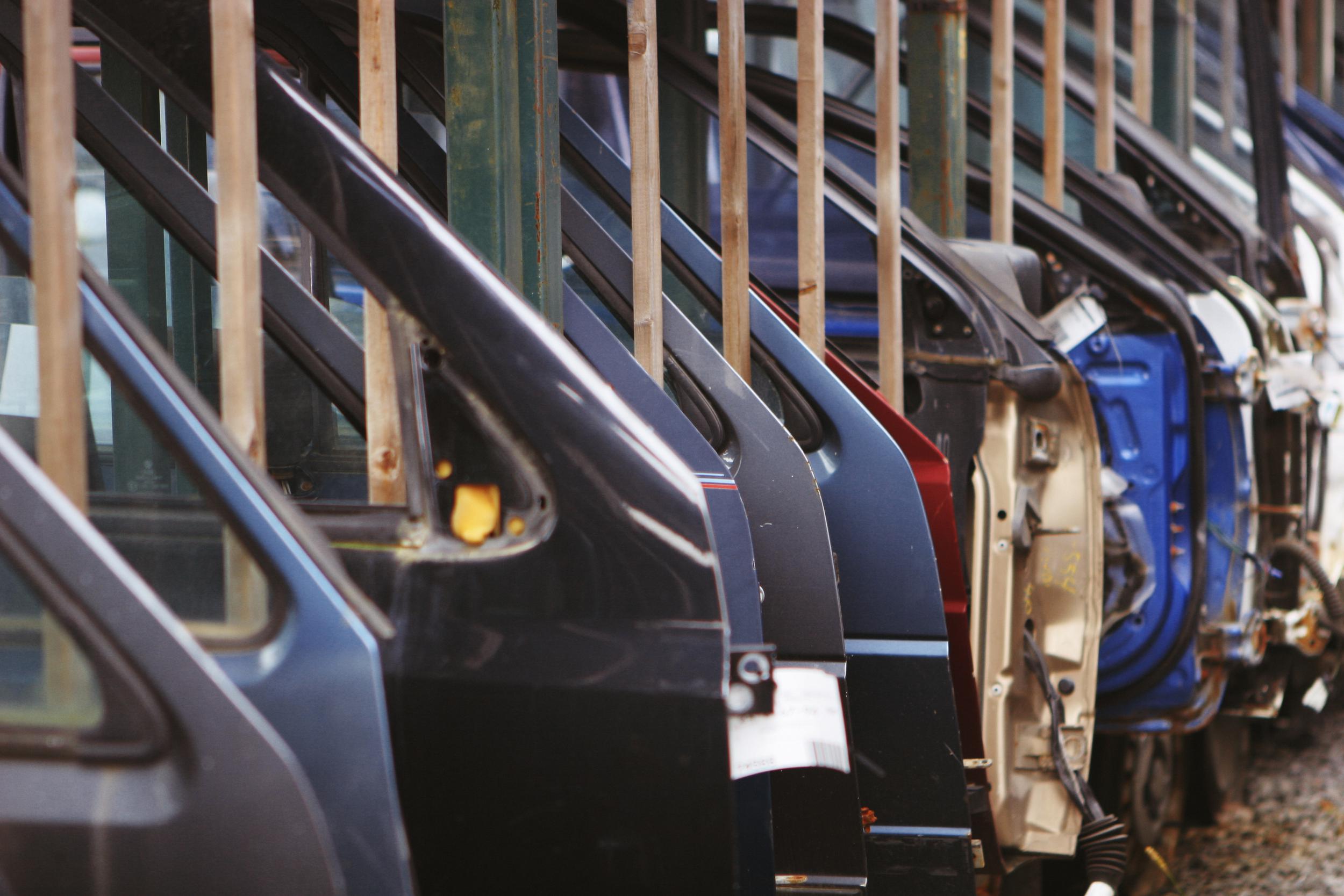 industry car factory car door