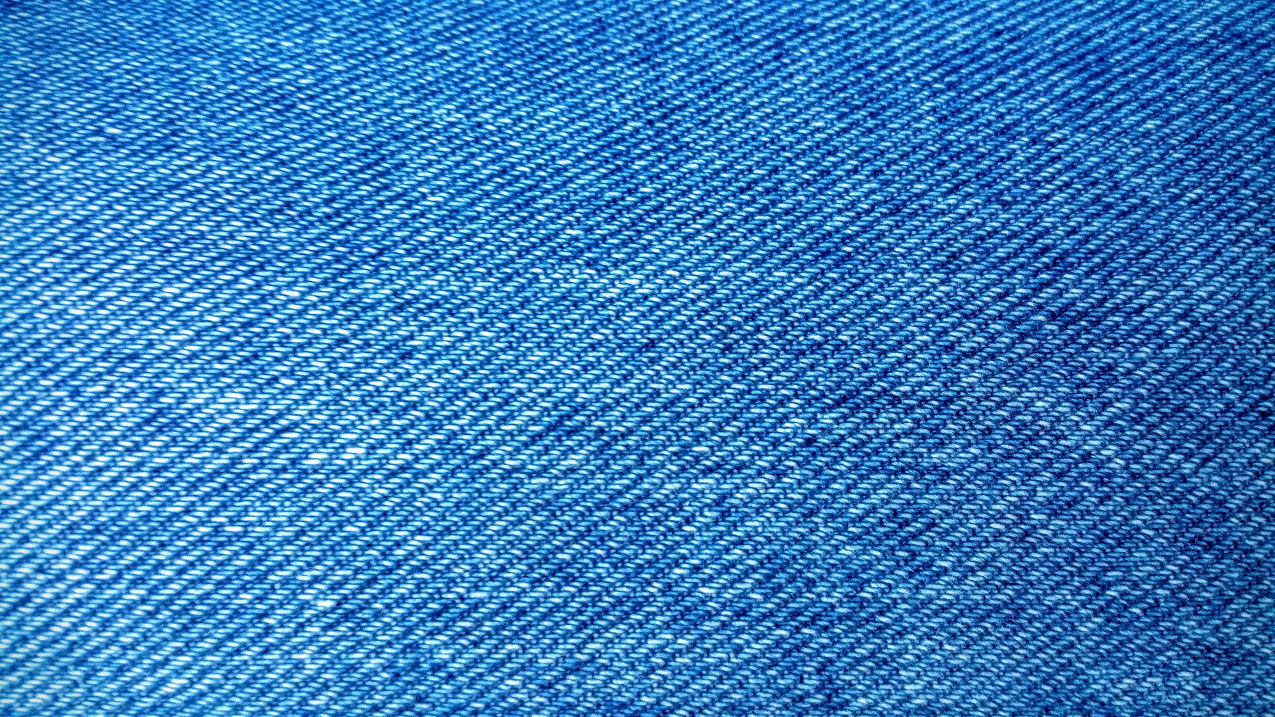 blue denim textile